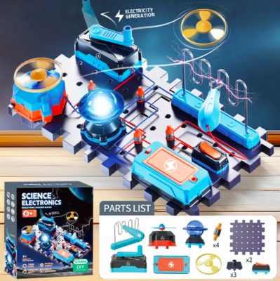 Circuito Electrico Laberinto Juguete Educativo Científico2