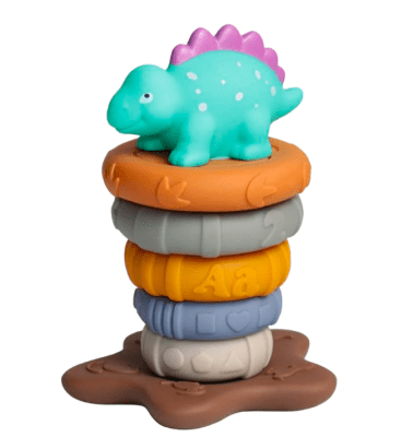 Torre Dinosaurio Juguete Didáctico Apilable 7pcs6