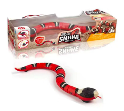 Serpiente de Juguete Eléctrica con Sensor y Luces Recargable2