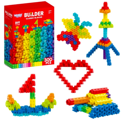 Conectores Hexagonales Juguete Didáctico Encaje 300 pzs