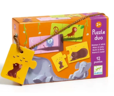 Puzzle Educativo Mamá e Hijo1