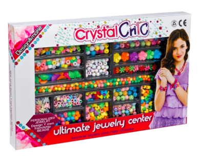 Set de Mostacillas y Cristales para Pulseras y Collares DIY A1004