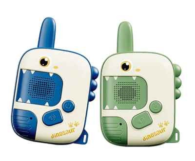 Set de 2 Walkie Talkie Dinosaurios Alcance 300 mts4