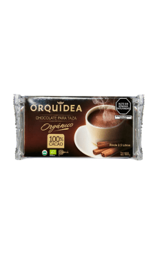 ORQUIDEA CHOCOLATE TAZA ORGANICA