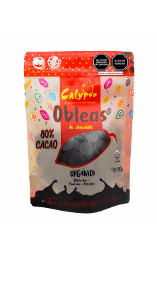 CALYPSO OBLEAS DE CHOCOLATE 80% CACAO