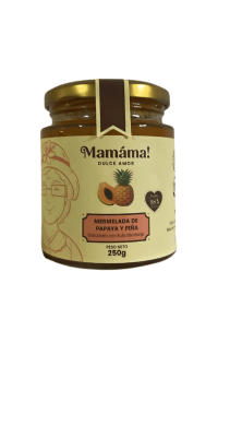 MAMAMA MERMELADA PIÑA Y PAPAYA