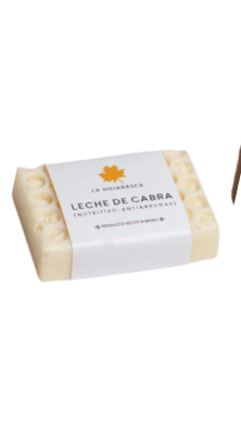 HOJARASCA JABON LECHE DE CABRA