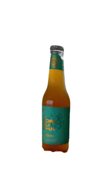SATIVA KOMBUCHA AGUAYMANTO, MARACUYA Y HIERBA