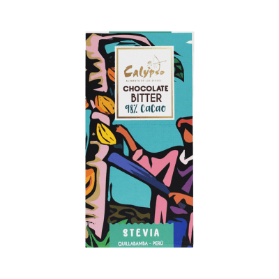 CHOCOLATE BITTER 98% CACAO STEVIA1