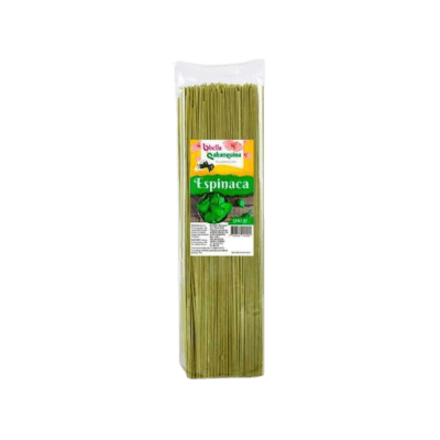 SPAGUETTI DELGADO ESPINACA