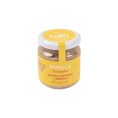 PAPILLA QUINUA CON PLATANO Y MANZANA LICUADA1