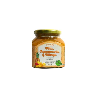 MERMELADA DE PIÑA, AGUAYMANTO Y MANGO