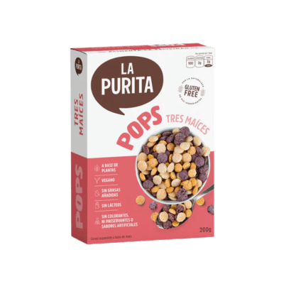 LA PURITA CEREAL POPS TRES MAÍCES1