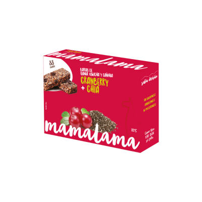 MAMALAMA BARRA ENERGETICA GRANOS ANDINOS CRANBERRY - CHÍA1