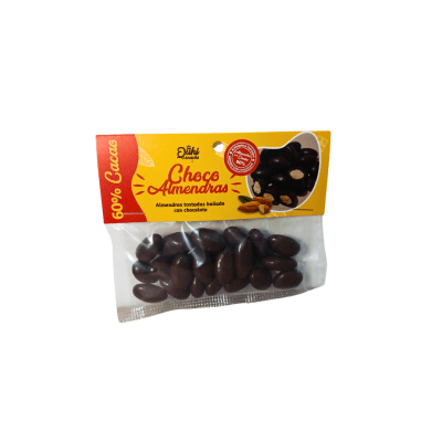 QUKI SNACKS ALMENDRAS CON CHOCOLATE AL 60%