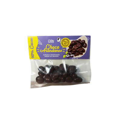 QUKI SNACKS ARANDANOS CON CHOCOLATE AL 60%