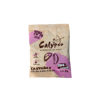 CALYPSO CASTAÑAS CON CHOCOLATE 70% CACAO