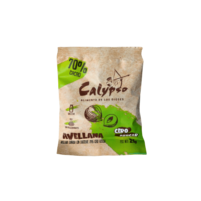 CALYPSO AVELLANA CON CHOCOLATE 70% CACAO