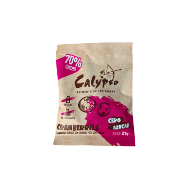 CALYPSO CRANBERRIES CON CHOCOLATE 70% CACAO