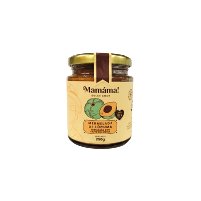 MAMAMA MERMELADA DE LUCUMA ENDULZADO CON FRUTO DEL MONJE1