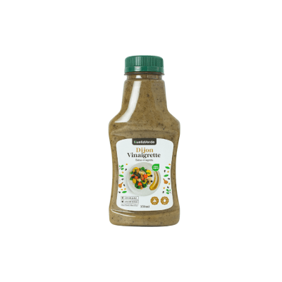 HUELLA VERDE SALSA VINAGRETA DIJON  -FRASCO1