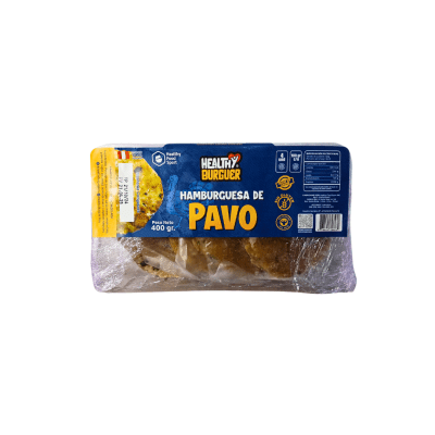 HEALTHY BURGUER HAMBURGUESA DE PAVO