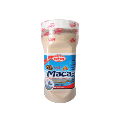 KOKEN SUPER MACA MIXTA ORGANICA MICROPULVERIZADA  -FRASCO1
