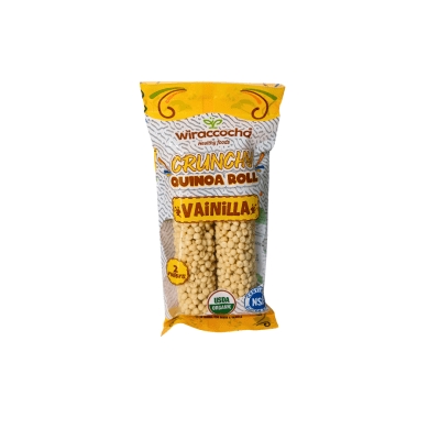 WIRACCOCHA CRUNCHY QUINUA ROLL VAINILLA1