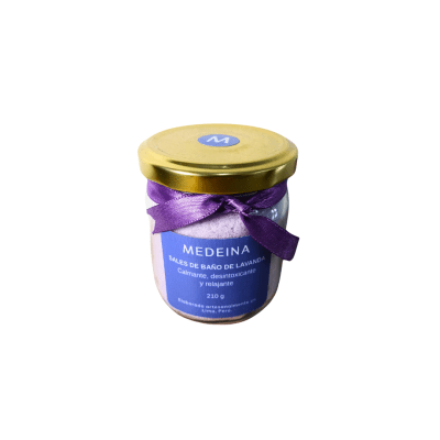 MEDEINA COSMETICA SALES DE BAÑO RELAJANTES, CALMANTES Y DESINTOXICANTES - LAVANDA