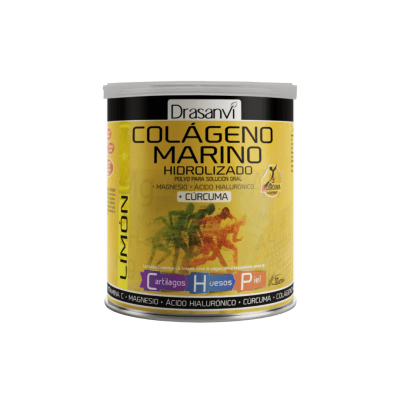 DRASANVÍ COLAGENO MARINO HIDROLIZADO CURCUMA + VITAMINA C + MAGNESIO + ACIDO HILAURONICO SABOR LIMON1