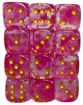Set 12d6 Diffusion Rose Gold w/ Metallic Gold