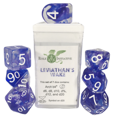 Set 7 dice w/Arch'd4: Leviathan's Wake w/ Symbol