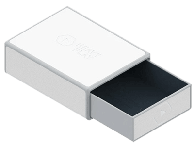 RNG DiceBox Max Cleric White