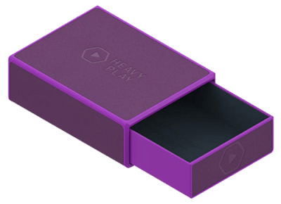 RNG DiceBox Max Noble Purple