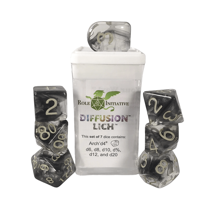 Set 7 Dice w/ Arch'd4: Diffusion Lich1