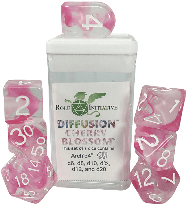 Set 7 dice w/ Arch'd4: Diffusion Cherry Blossom1