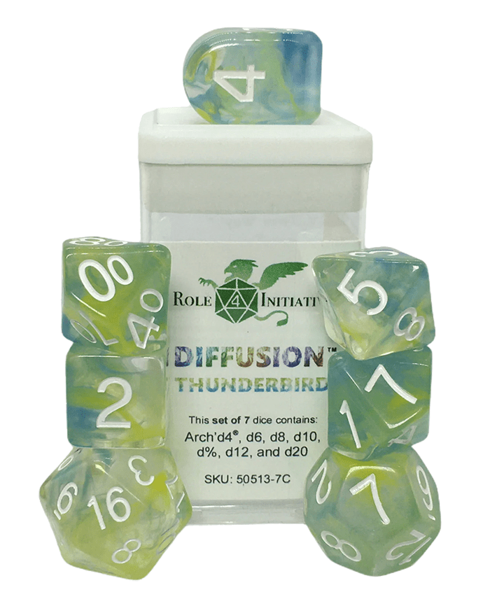 Set 7 Dice w/ Arch'd64: Diffusion Thunderbird1