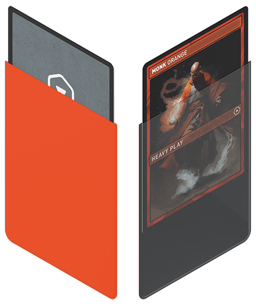 Curv Sleeves Standard 100 Monk Orange1