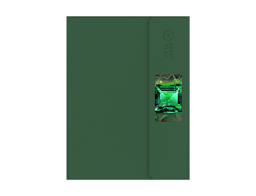 ETB Playmat Art Masters - Emerald by Chris Seaman1