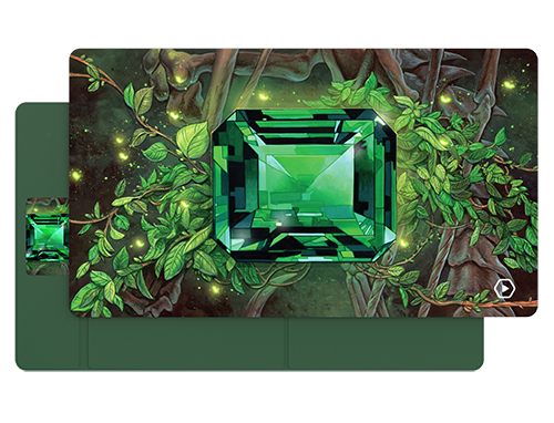 ETB Playmat Art Masters - Emerald by Chris Seaman7