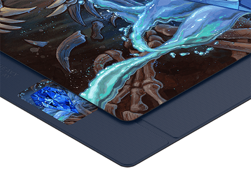 ETB Playmat Art Masters - Sapphire by Chris Seaman6