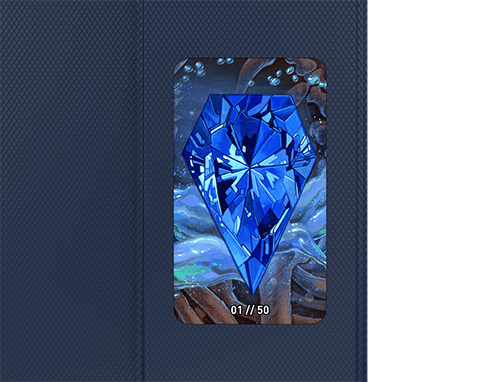 ETB Playmat Art Masters - Sapphire by Chris Seaman3