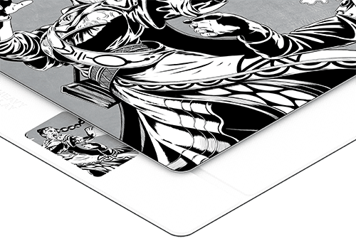 ETB Playmat Art Masters - Silence by Phil Stone6