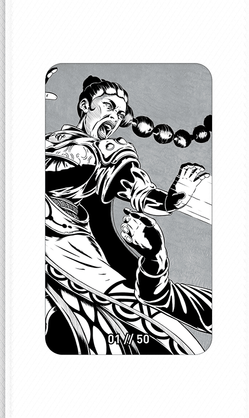 ETB Playmat Art Masters - Silence by Phil Stone3