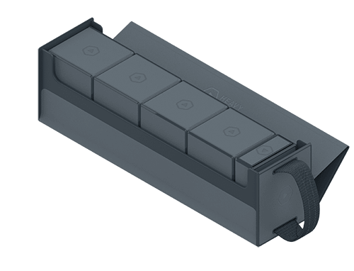 RFG DeckBox Carrier 500DS Artificer Grey7