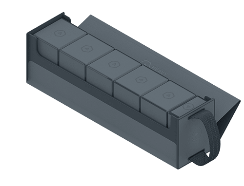 RFG DeckBox Carrier 500DS Artificer Grey6