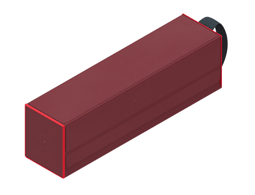RFG DeckBox Carrier 500DS Barbarian Red3
