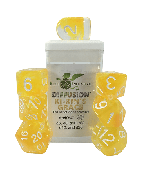 Set 7 dice w/ Arch'd4: Diffusion Ki-Rin's Grace1
