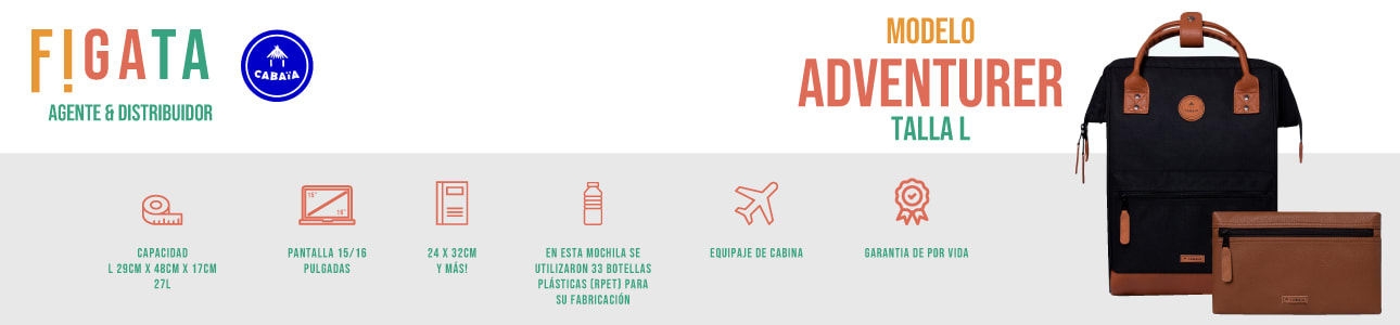 Mochilas Adventurer Cabaia 