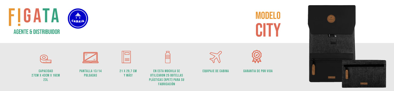 Mochilas City Cabaia